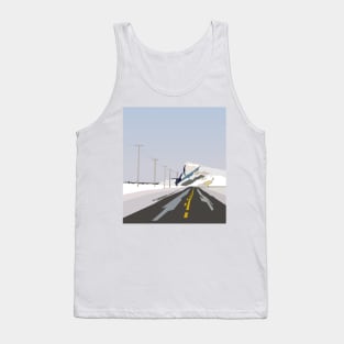 Winter road. Tank Top